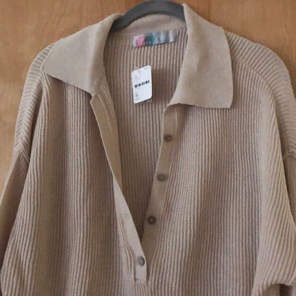 *SOLD* Free People Picnic Sweater Romper M - Picture 3 of 5